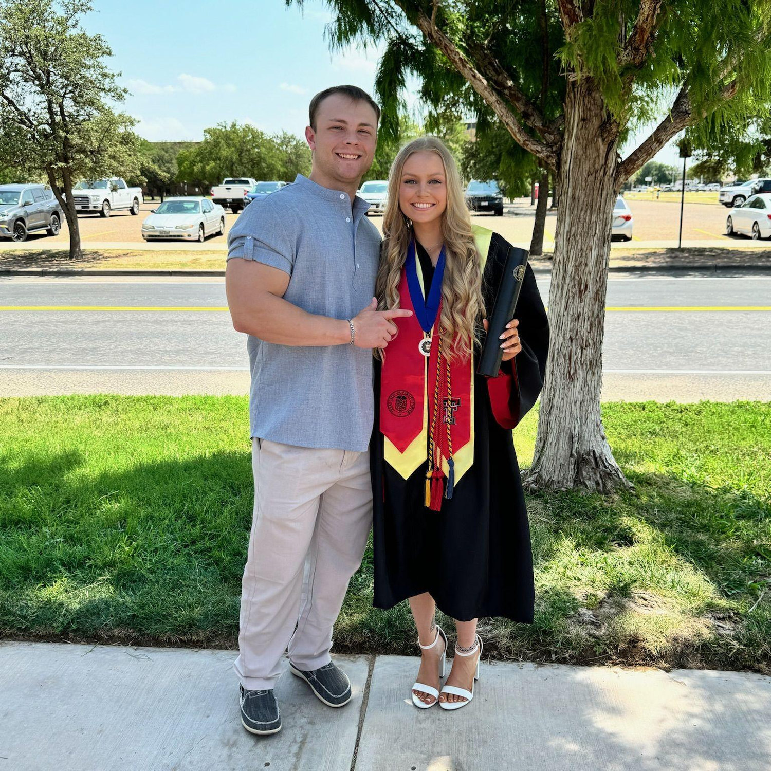 Rebecca's college graduation