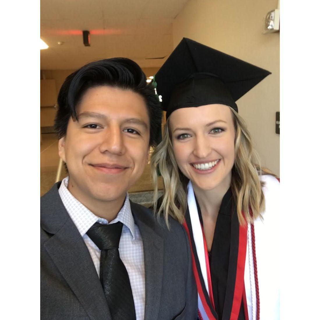 Lisa's graduation from CSUN in 2017! Brian graduated from UCSD in the spring in 2018. By August of the same year, we were off to Nebraska for grad school!