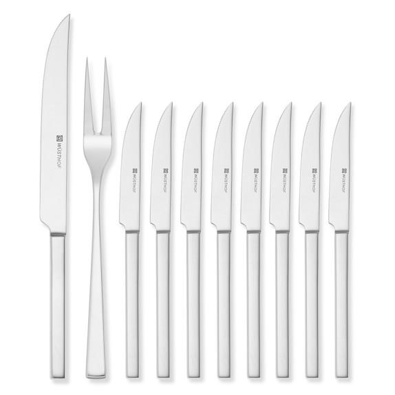 Wüsthof Stainless-Steel 10-Piece Steak & Carving Knife Set