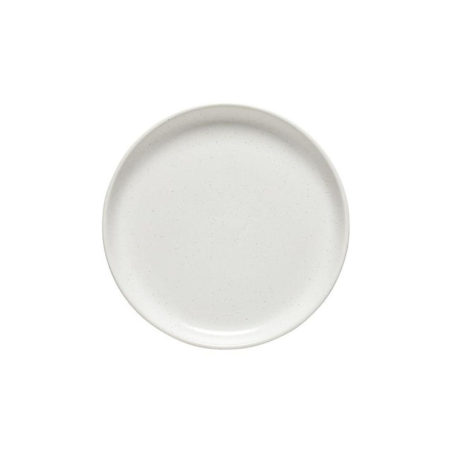 Casafina by Costa Nova Ceramic Dinner Plate 10'' - Pacifica Collection, Oyster Grey | Microwave & Dishwasher Safe Dinnerware | Food Safe Glazing | Restaurant Quality Serveware