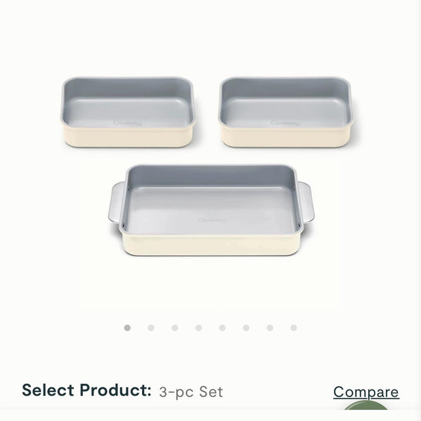 Rectangle Pan Trio