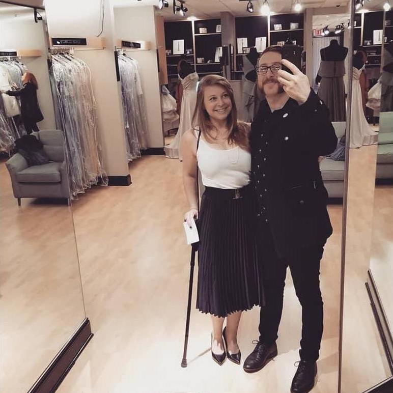 Shopping at Bridals by Lori

She said "yes" to the dress!