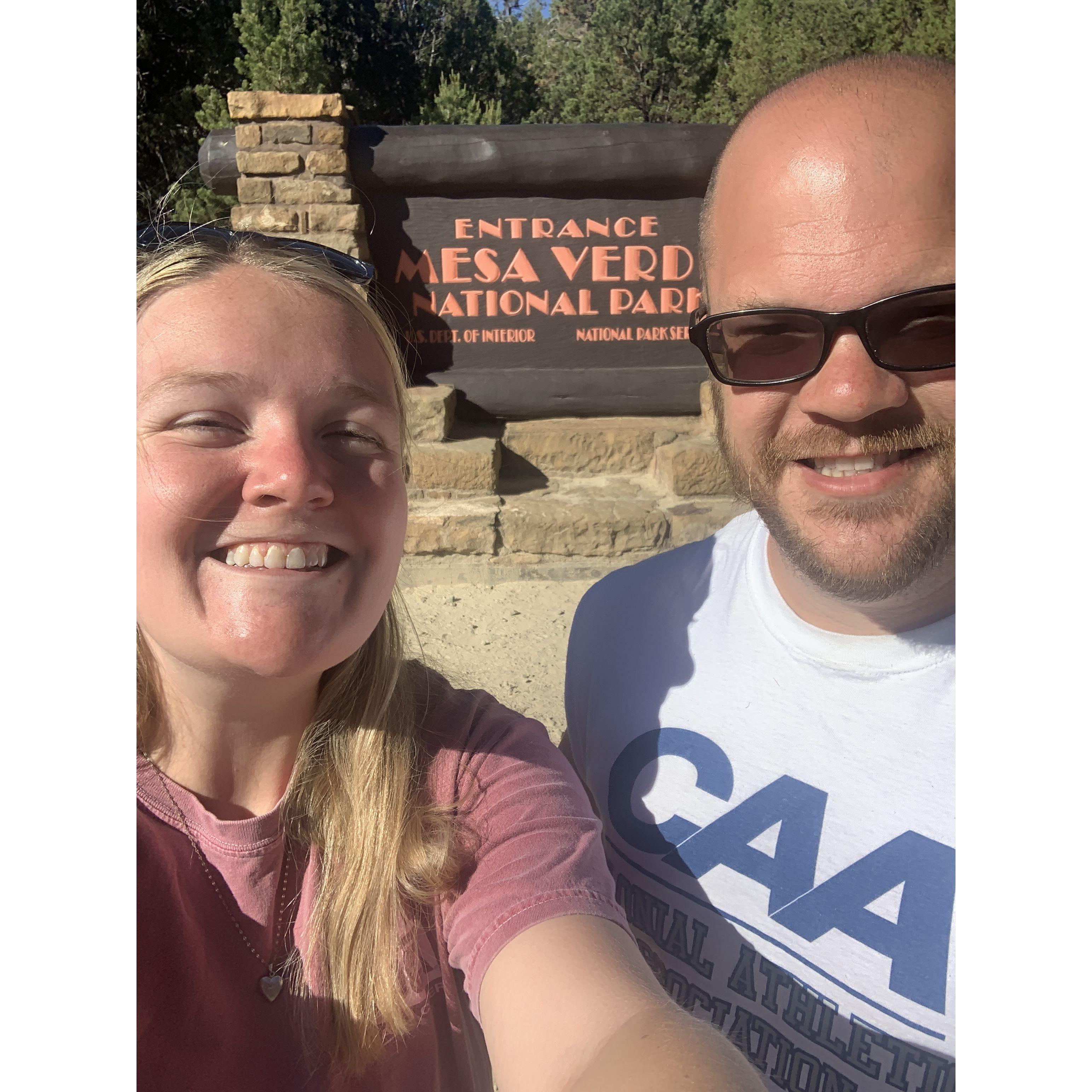 Lost in the beauty of Mesa Verde—where history, nature, and love collide.