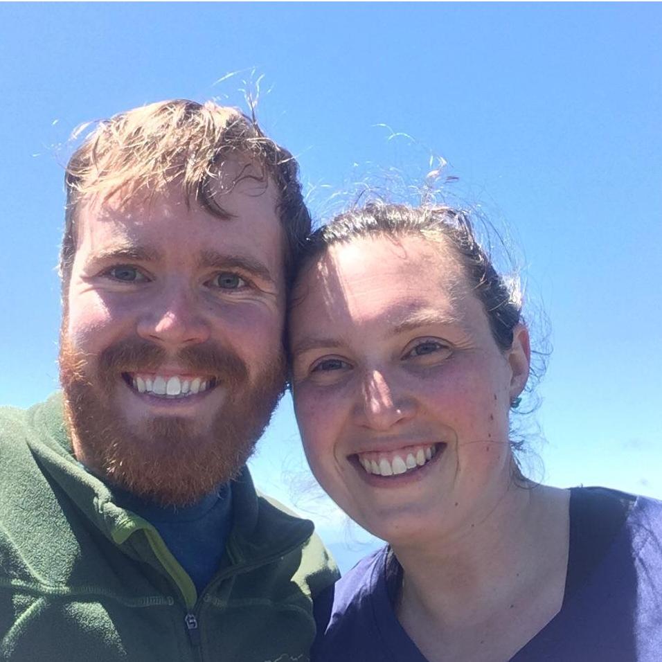 Our first picture together...Killington Mountain!