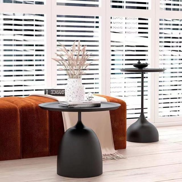 TUSOPORT Side Tables Nesting Tables Round Side Table Set End Table Set Modern Table Bedside Set Livingroom Table Sofa & Console Table Pedestal Tables Coffee Tables Metal Table End Tables