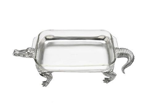 Arthur Court - Alligator - 3 Quart Casserole