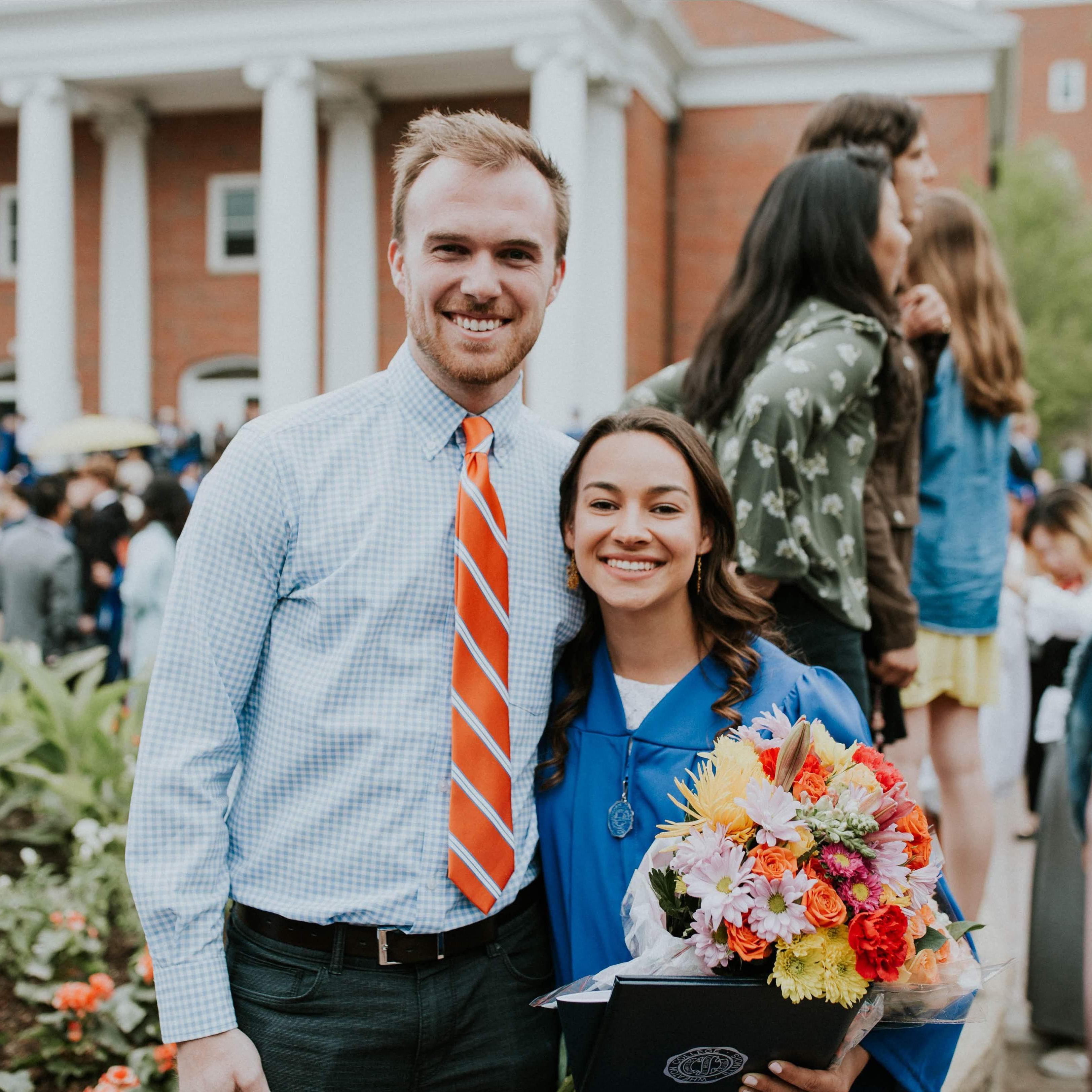 Rose’s graduation from Wheaton Colleges, May 2019.