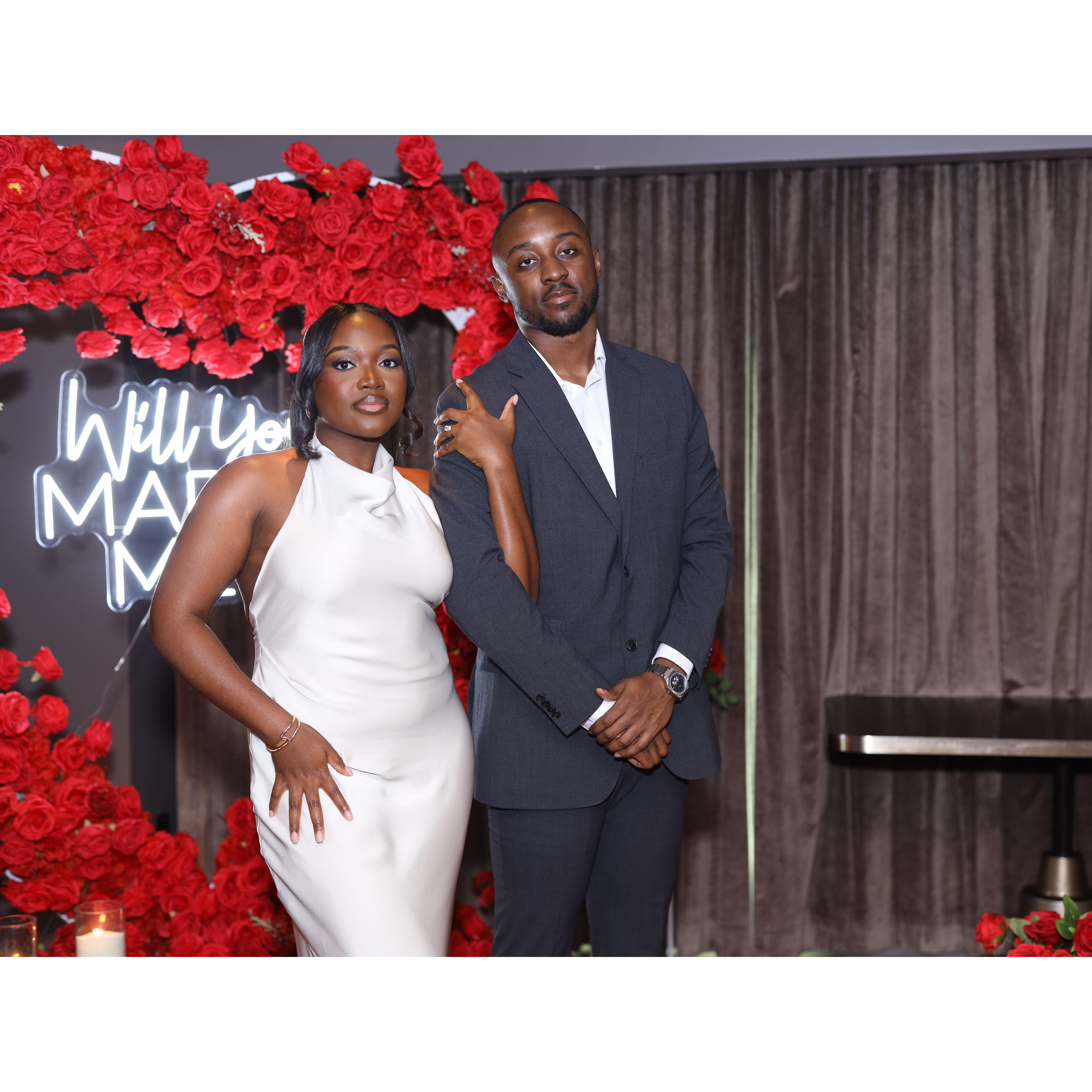 March 2025 – The Proposal.
The moment we promised forever (Spoiler: She said yes 💍)