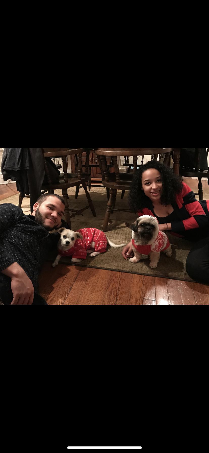 March 20,2018 - Us with buddy and Ruby