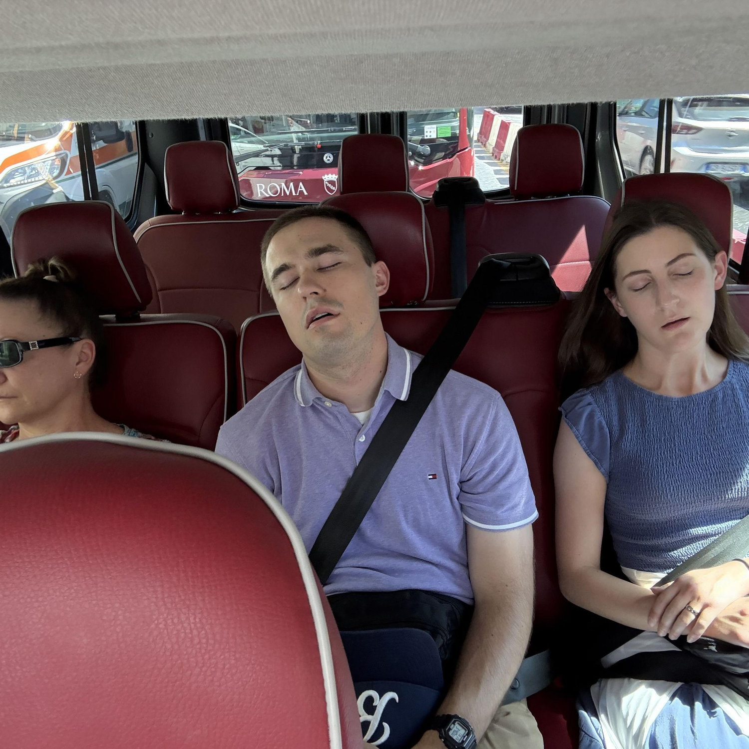 The 9 hours of Batman finally caught up to them...