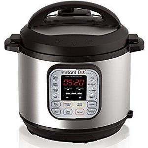 Instant Pot DUO60 6 Qt 7-in-1 Multi-Use Programmable Pressure Cooker, Slow Cooker, Rice Cooker, Steamer, Sauté, Yogurt Maker and Warmer (Packaging May Vary)