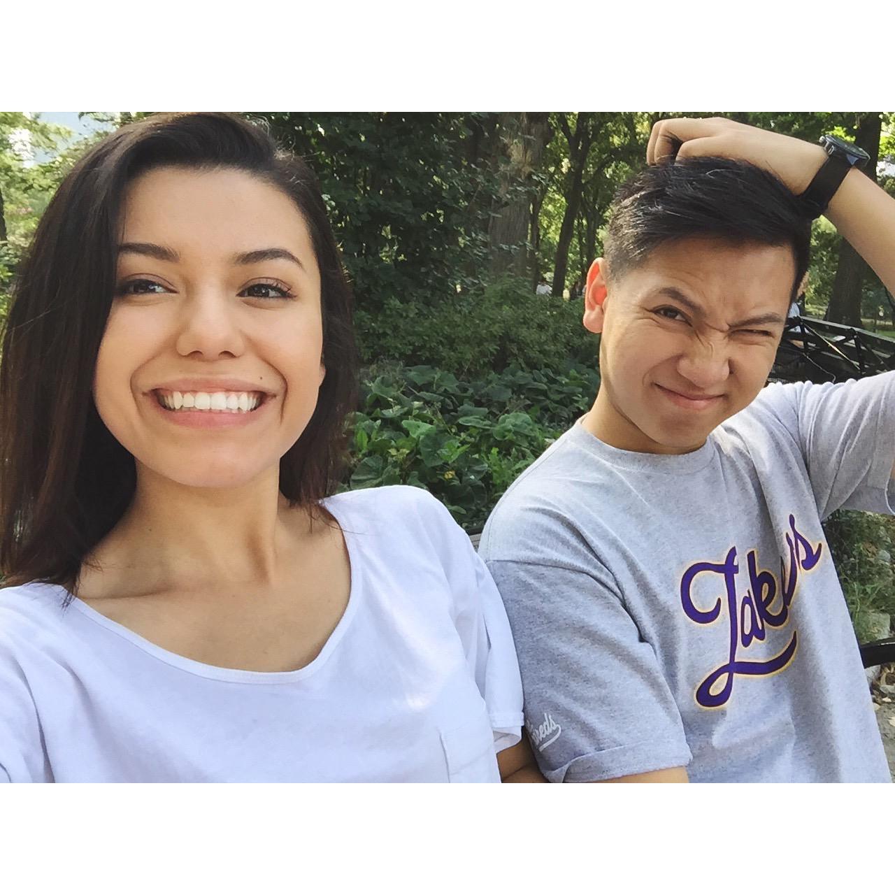 First time in Central Park