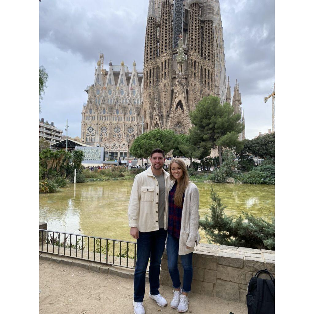 Us in Barcelona!