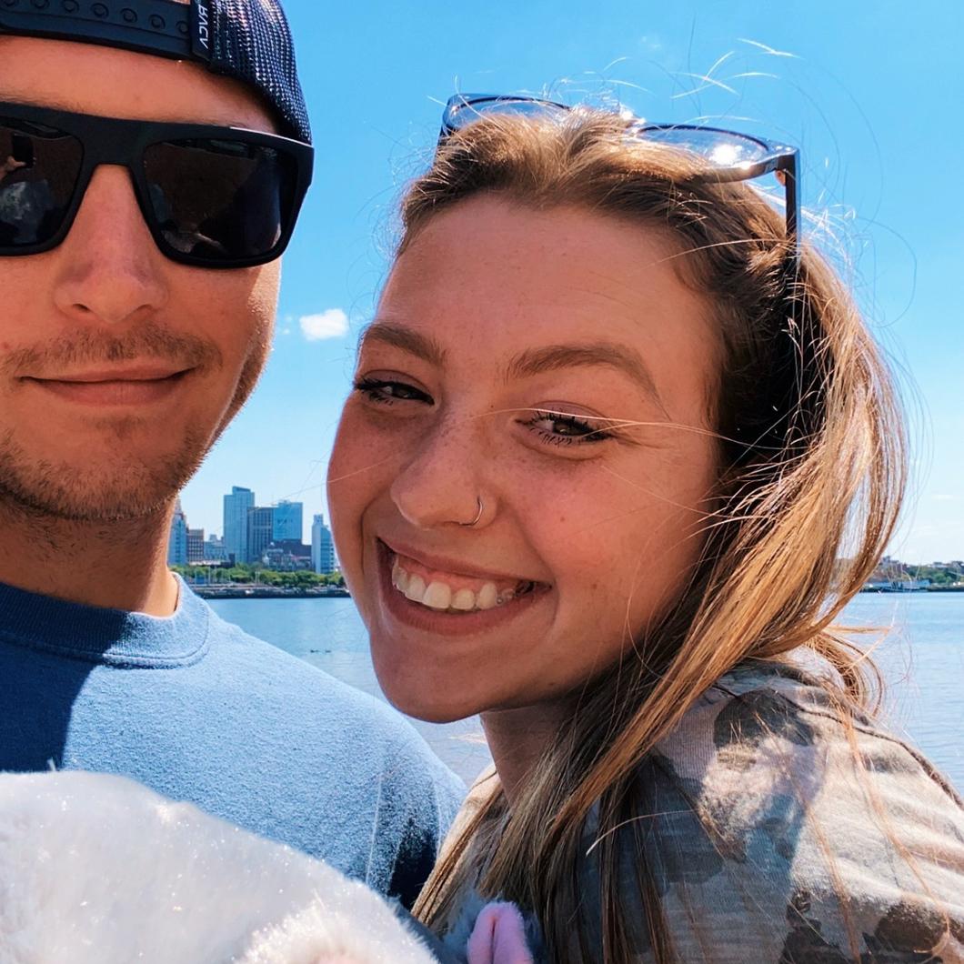 Our first “official” date to the Camden Aquarium 🐟