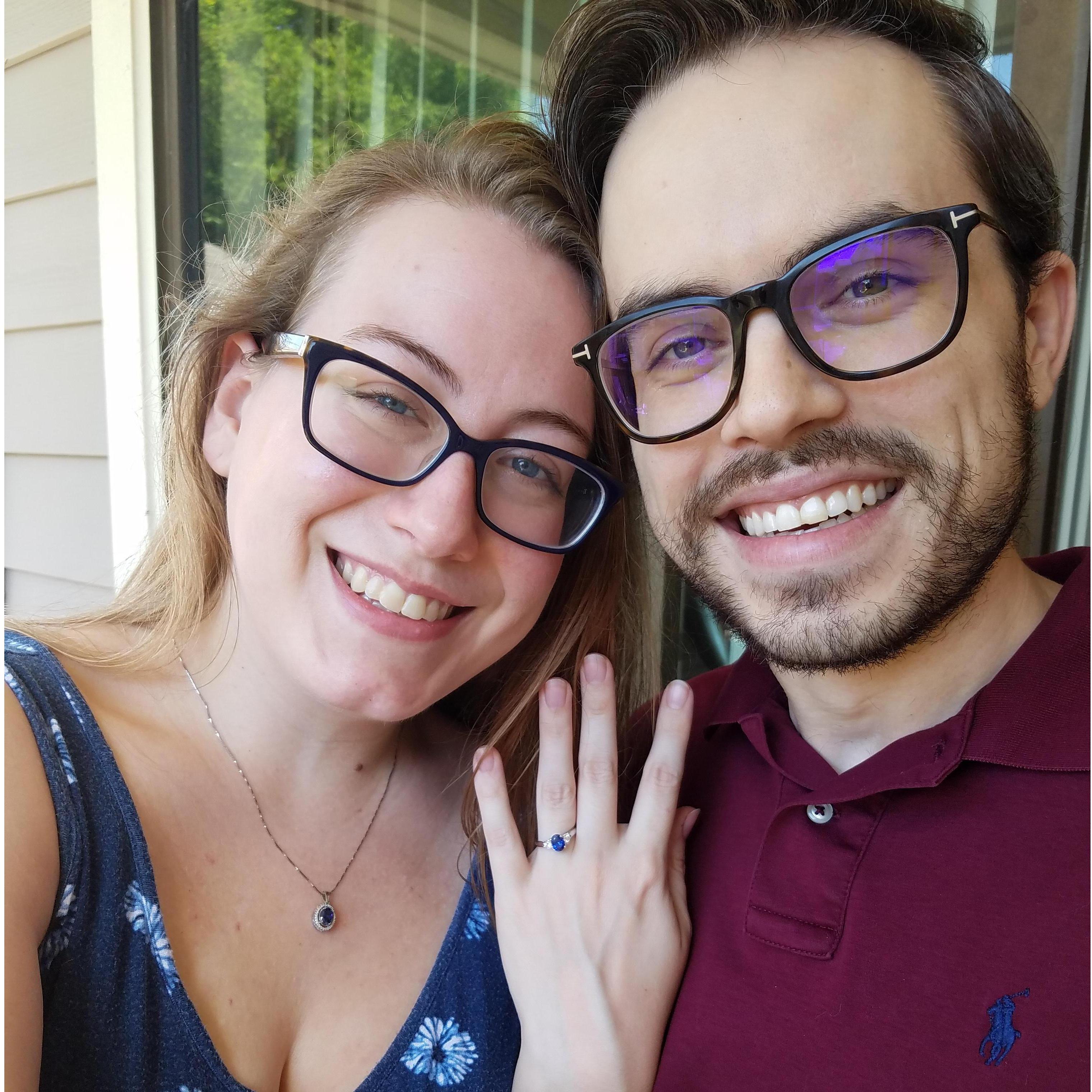 Engagement day! 5-25-2020