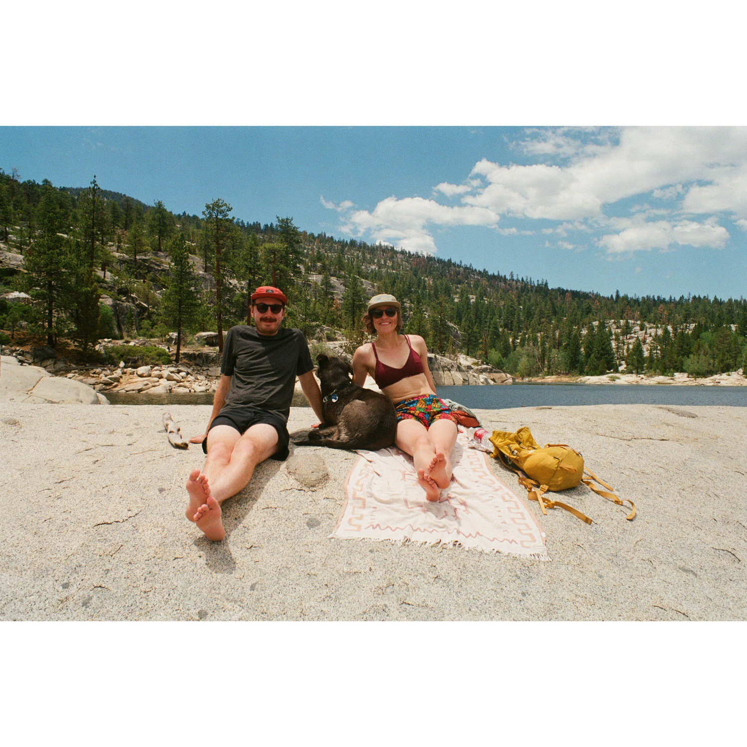 Camping at Lake Thomas Edison our favorite spot in the Sierra Nevada mountains