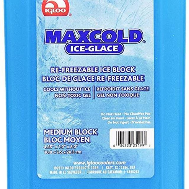 Igloo Maxcold Medium Ice Block, Package May Vary (3 Pack)