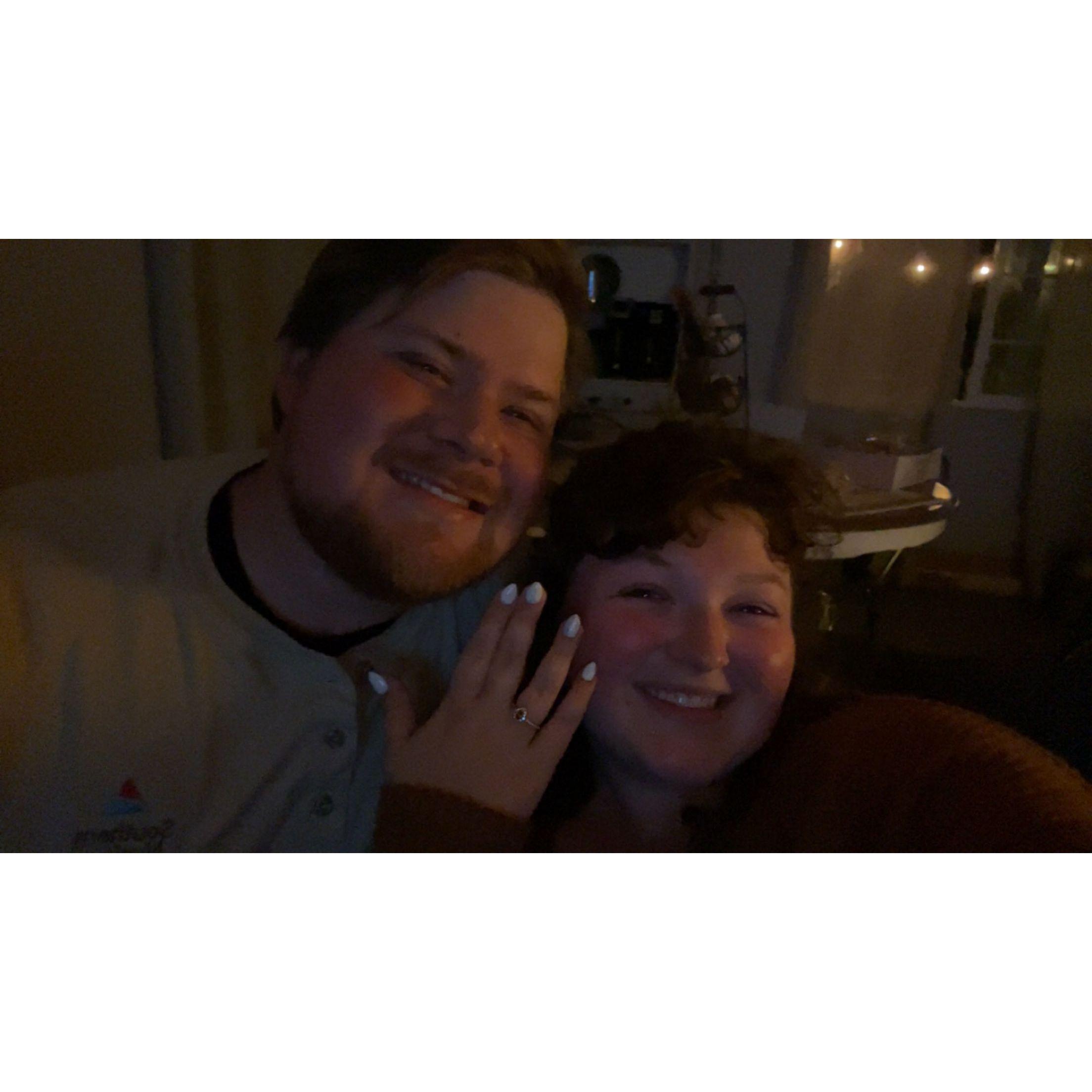 I said YES!