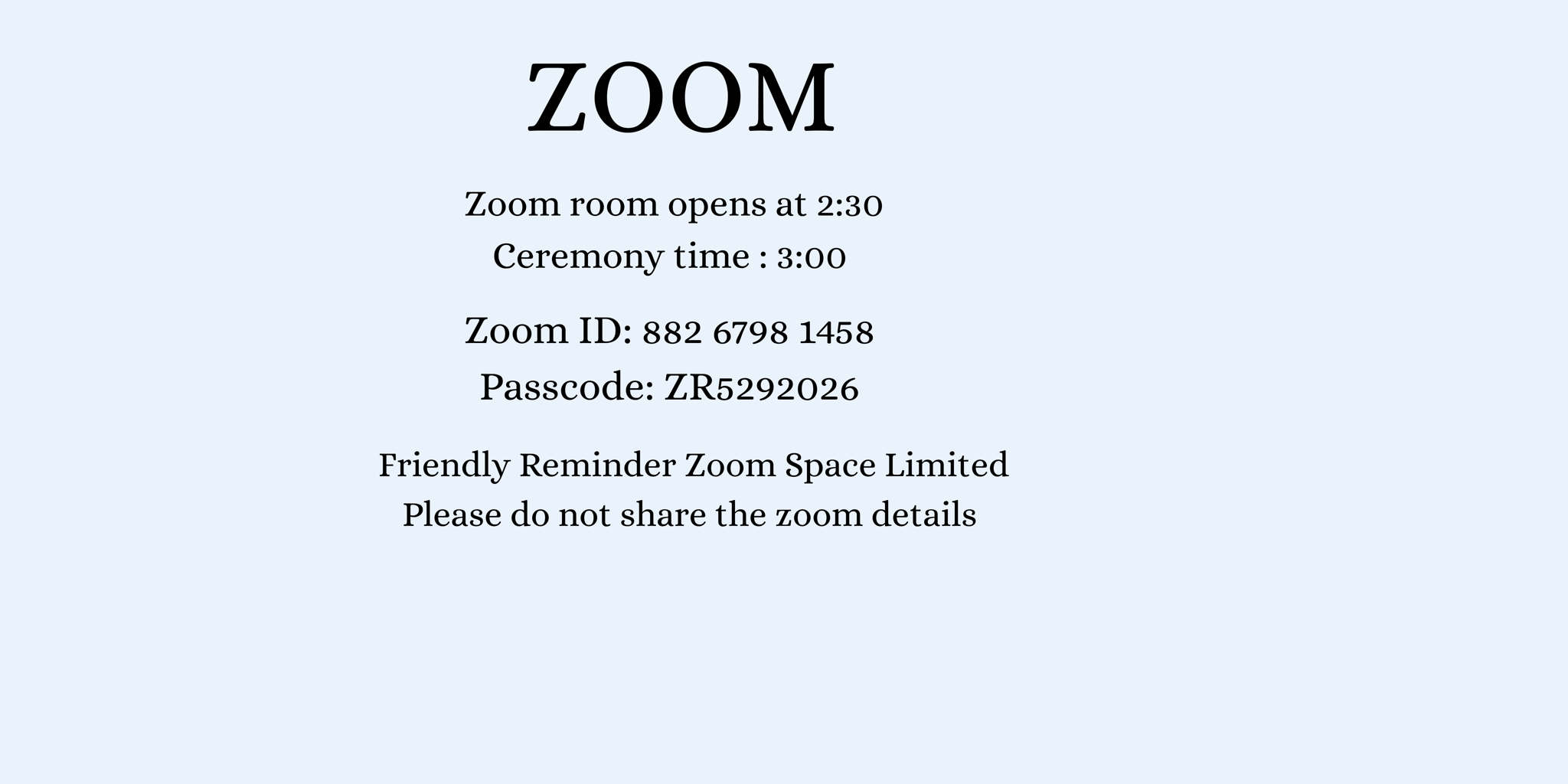 The Wedding Website of Zaria Richardson and Kyle Moan