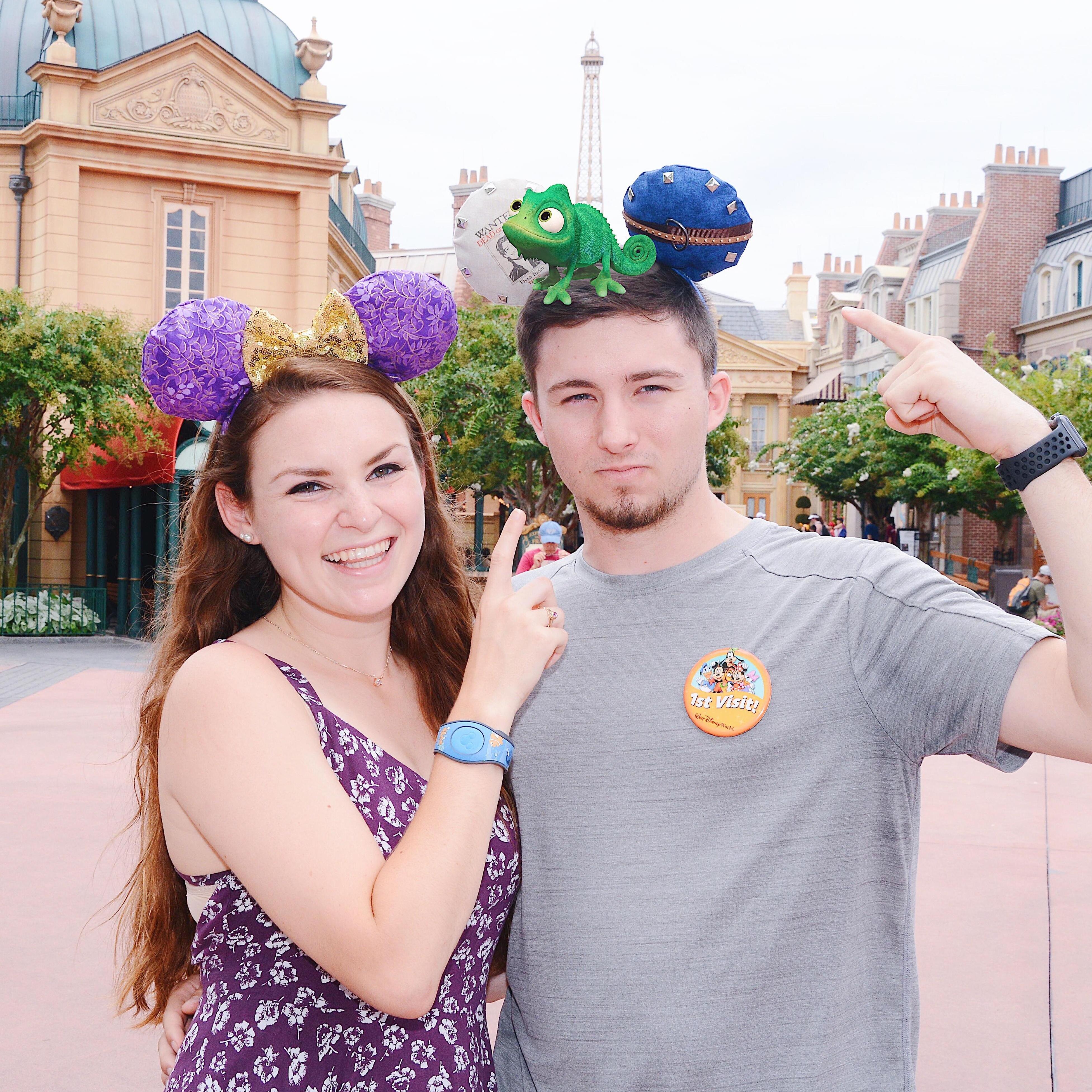 Corey's first Disney trip!