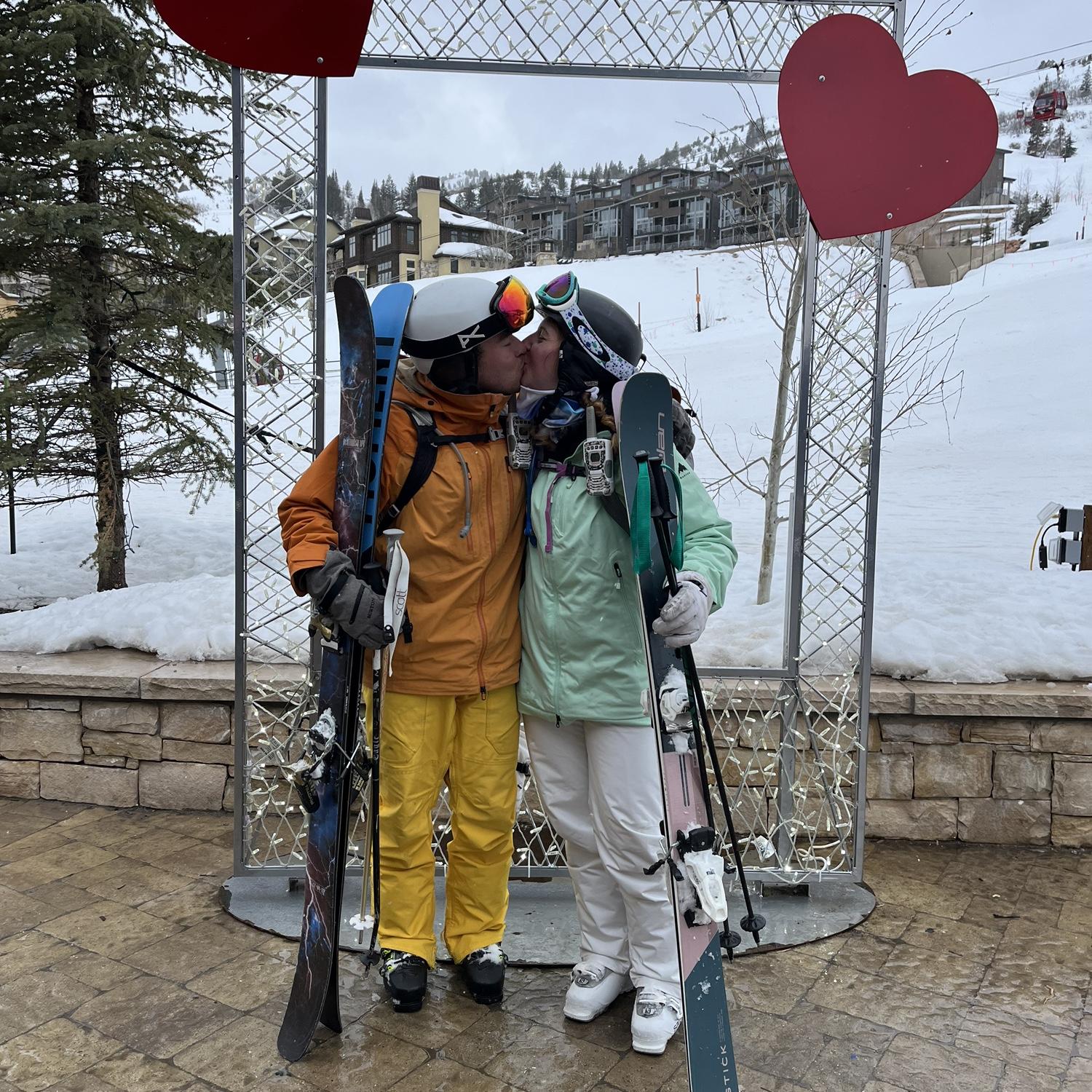 We love to ski!