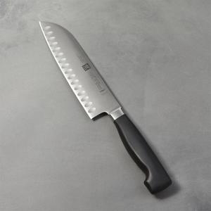 ZWILLING ® J.A. Henckels Four Star 7" Hollow Edge Santoku Knife