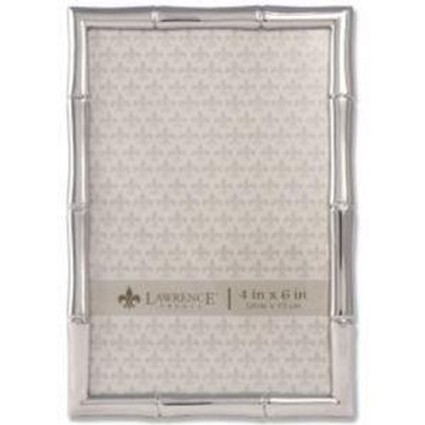 5x7 Silver Bamboo Frame