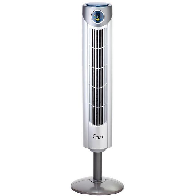 Ozeri Ultra 42" Wind Fan - Oscillating Tower Fan with noise reduction technology