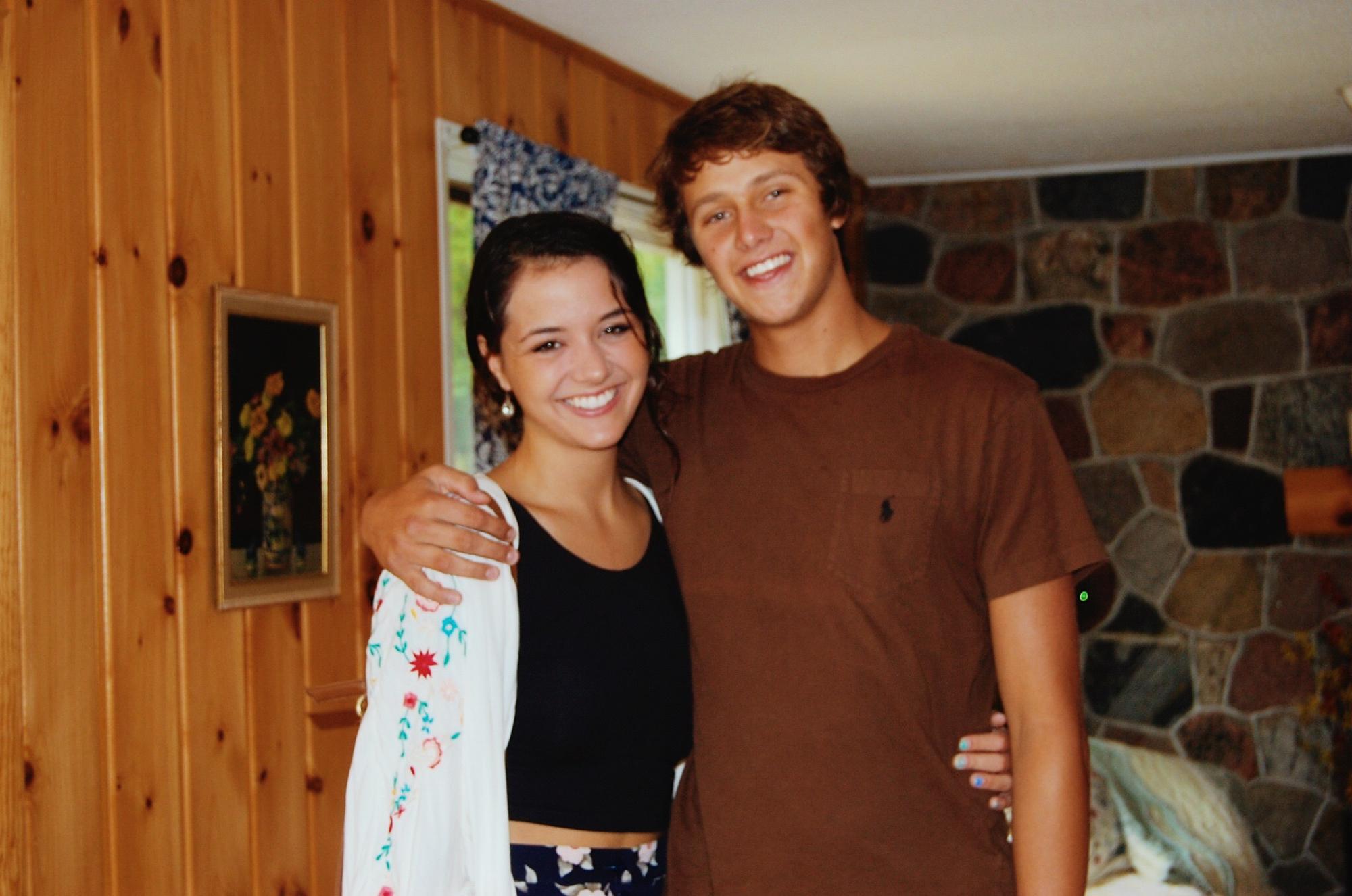 Kev's first trip to the Keegan family cabin in St. Germain, WI.