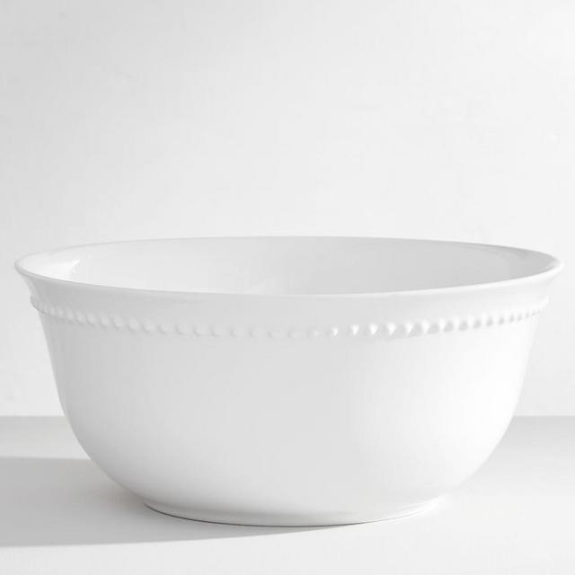 Emma Serve Bowl - True White