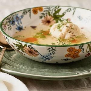 Eden Stoneware Pasta Bowls, Set of 4