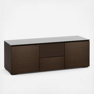 Berlin Textured Wenge AV Cabinet
