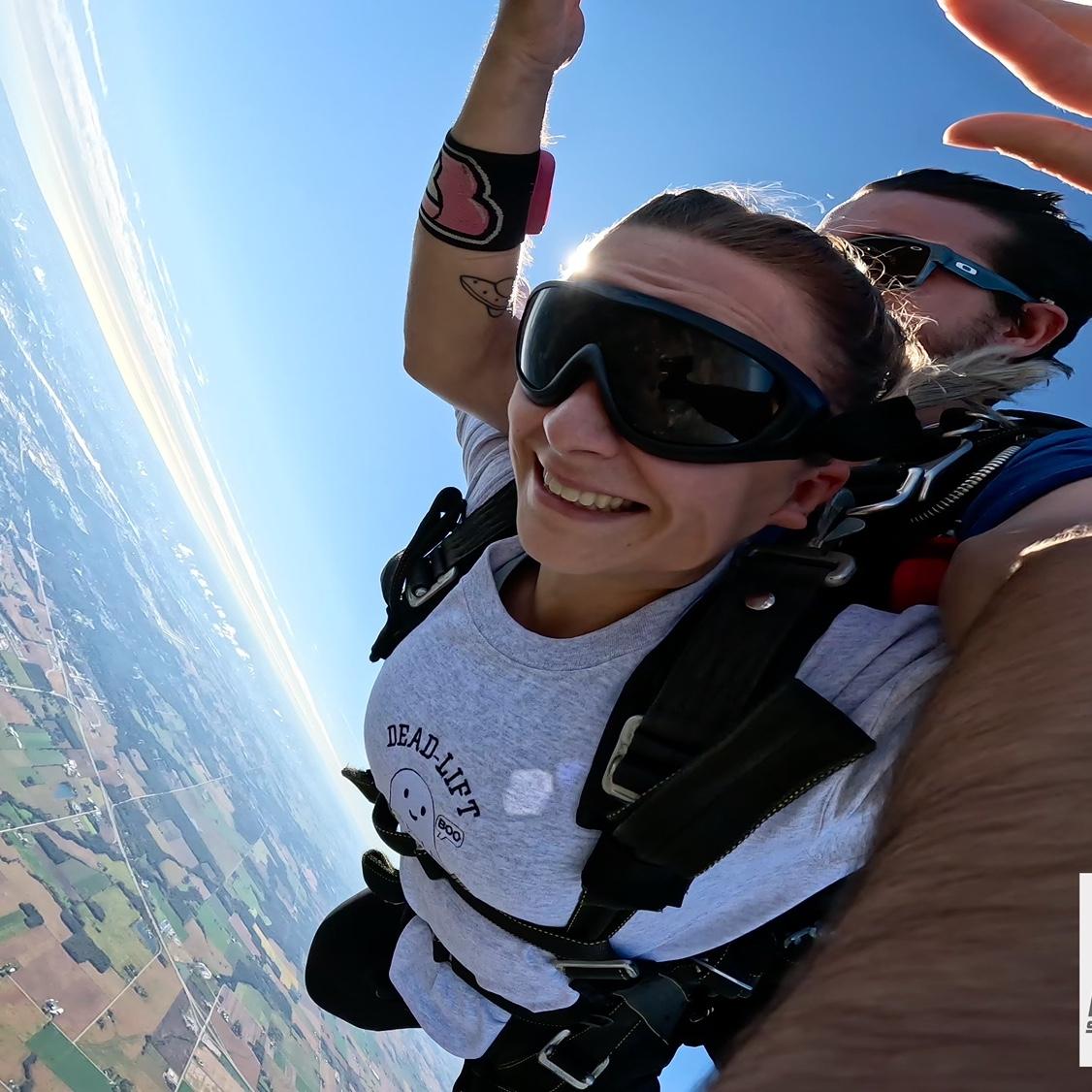 Skydiving for Ben’s golden birthday! 9.28.2024