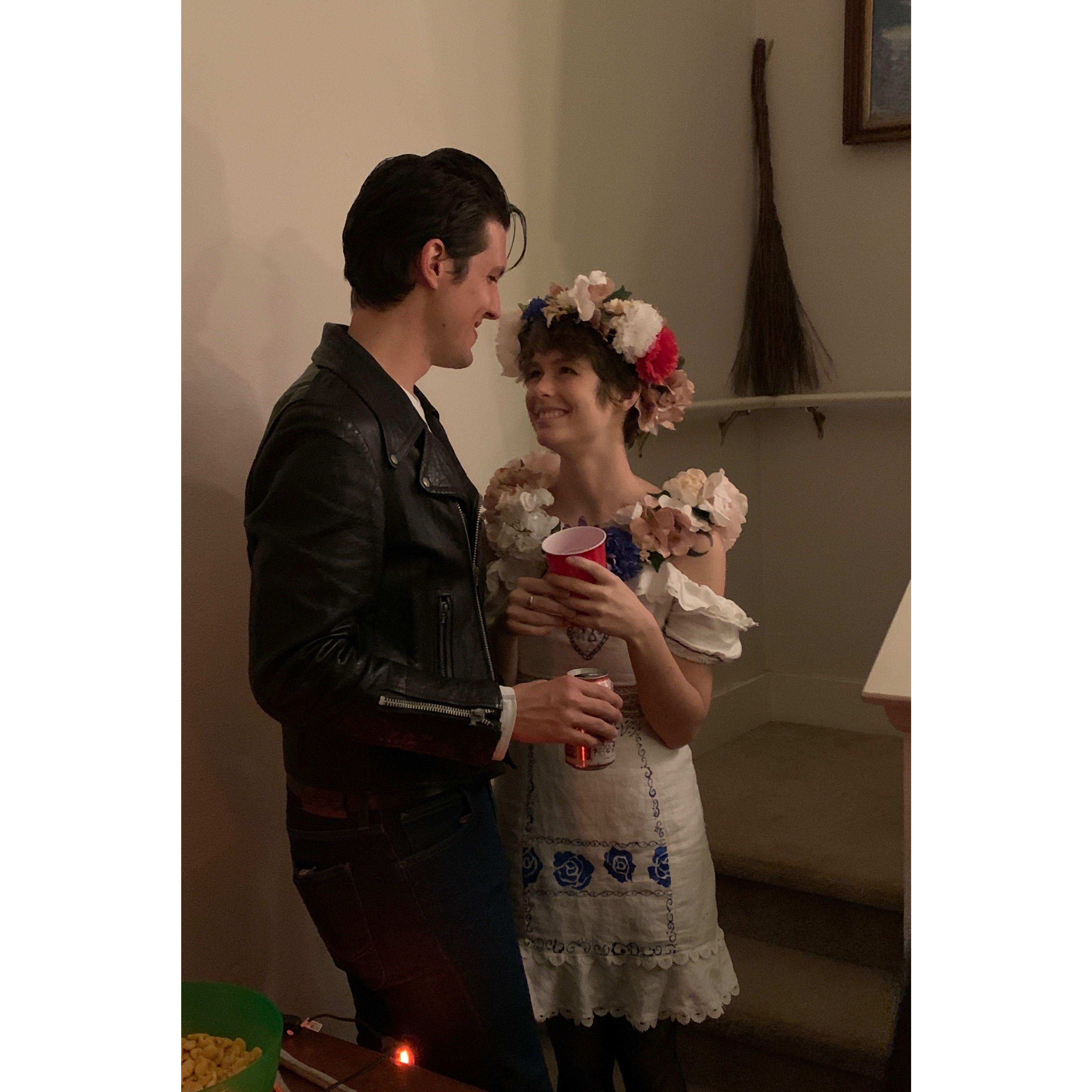 First Halloween - and first photo ever taken of us