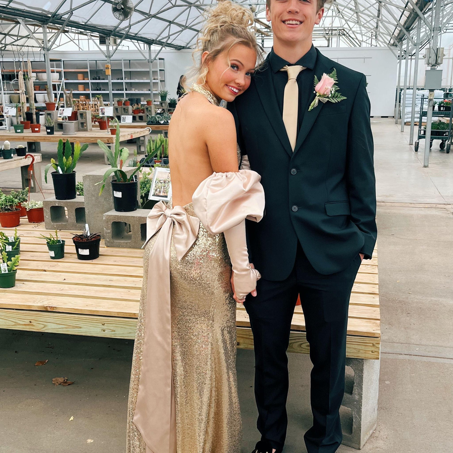Senior year prom.