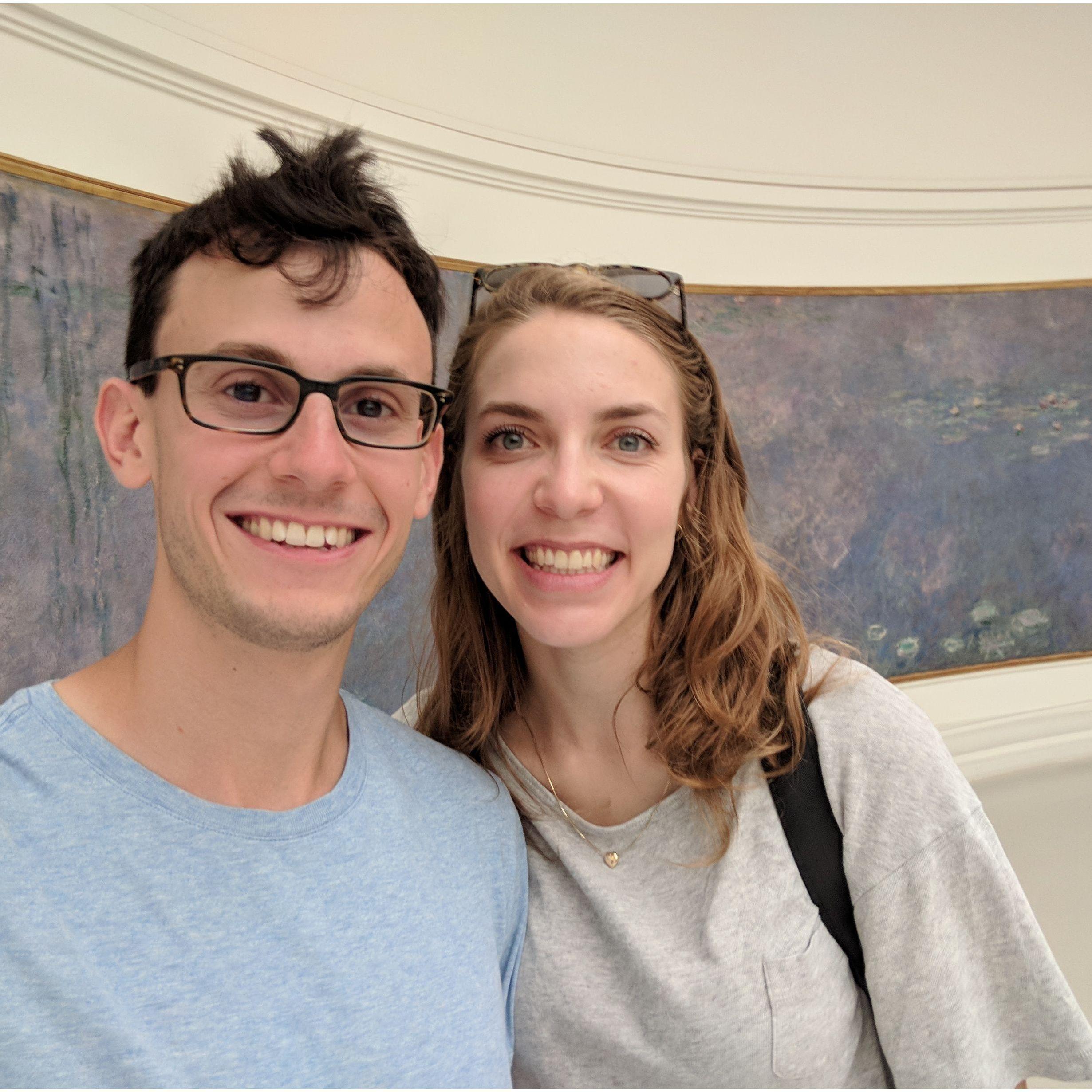 Monet's water lilies in Paris!
