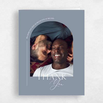 Multi-Colored Wedding Thank You - Olaya Photo