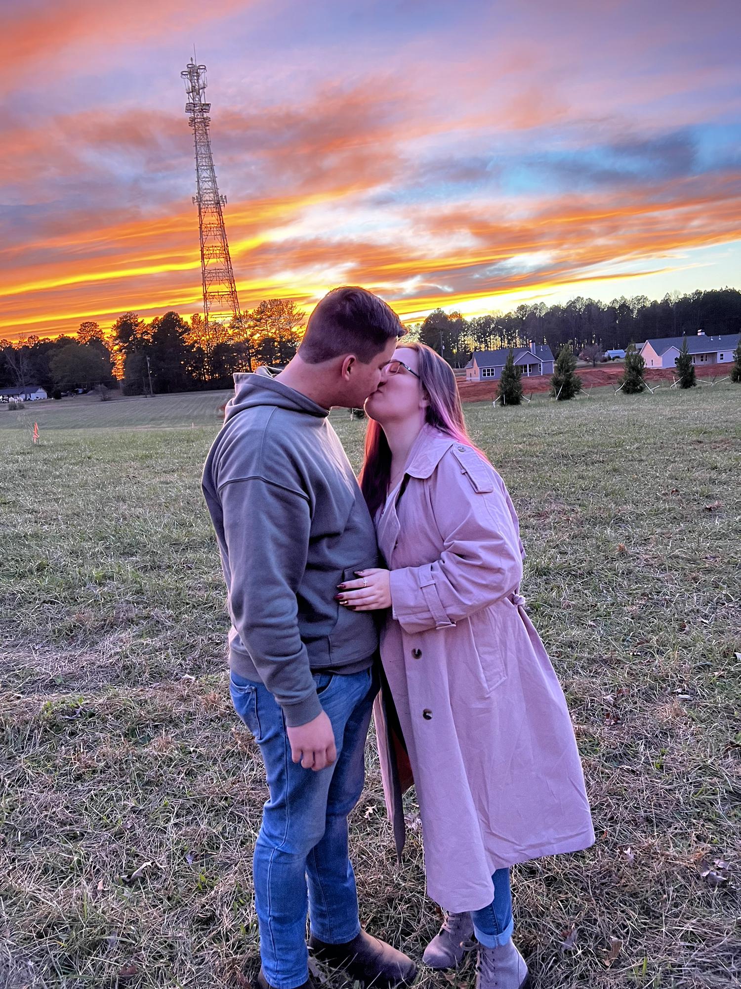 Love Lori and Anthony but we loved the sunset almost as much 🤫