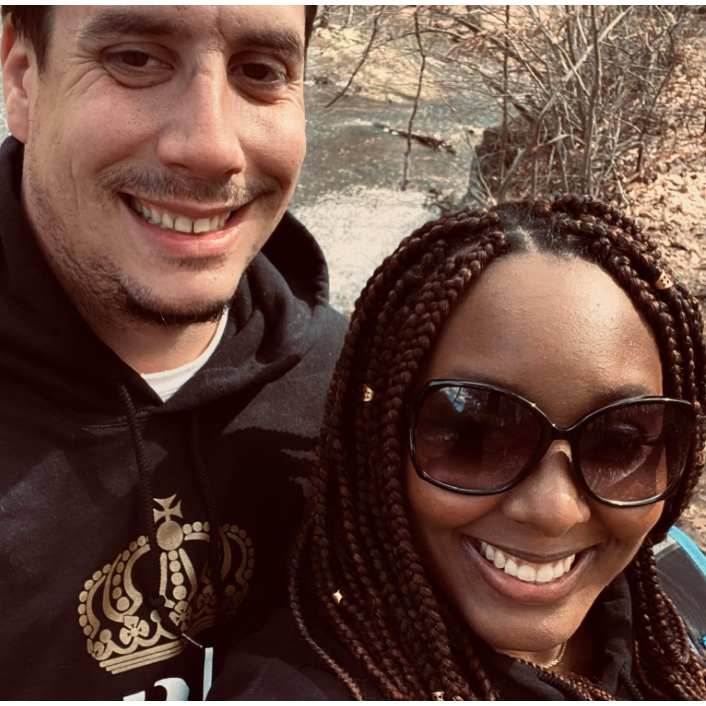 Partaking in our fave pastime hiking!