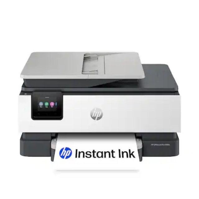HP - OfficeJet Pro 8125e Wireless AI-Enabled AiO Inkjet Printer w/ 3 Months of Instant Ink - White