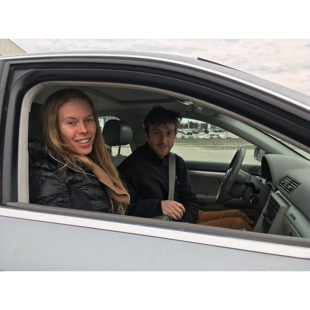Yorkdale Shopping Mall parking lot, March 19, 2020, on the first day of a fateful quarantine arrangement.