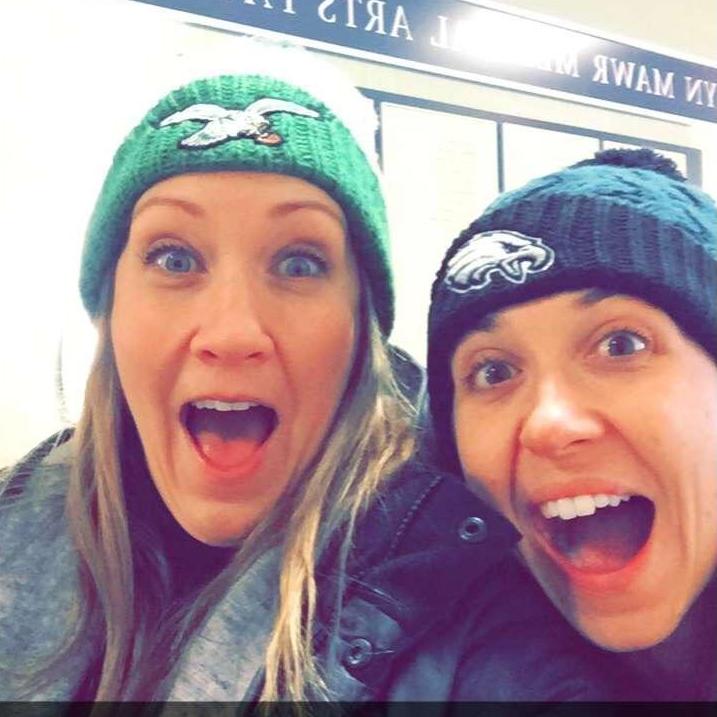 Kate and I are E.A.G.L.E.S. fans. Sorry we're not sorry. This was days after our Super Bowl win...making something very special :)