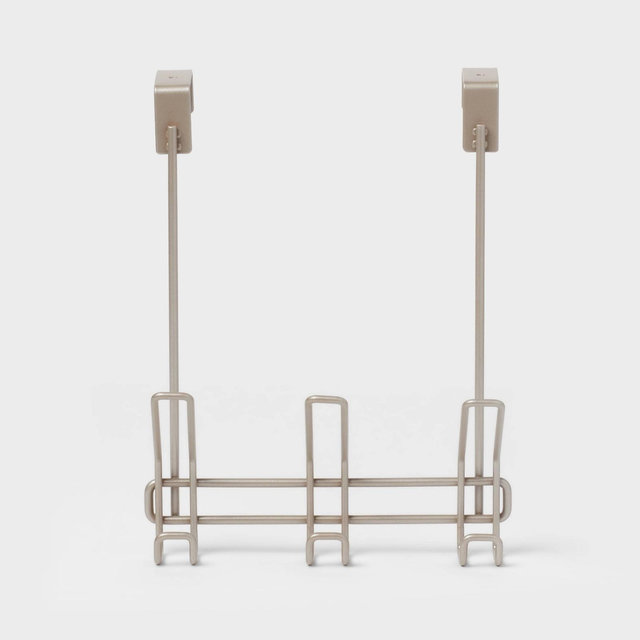 3 Over The Door Hook Silver - Threshold™