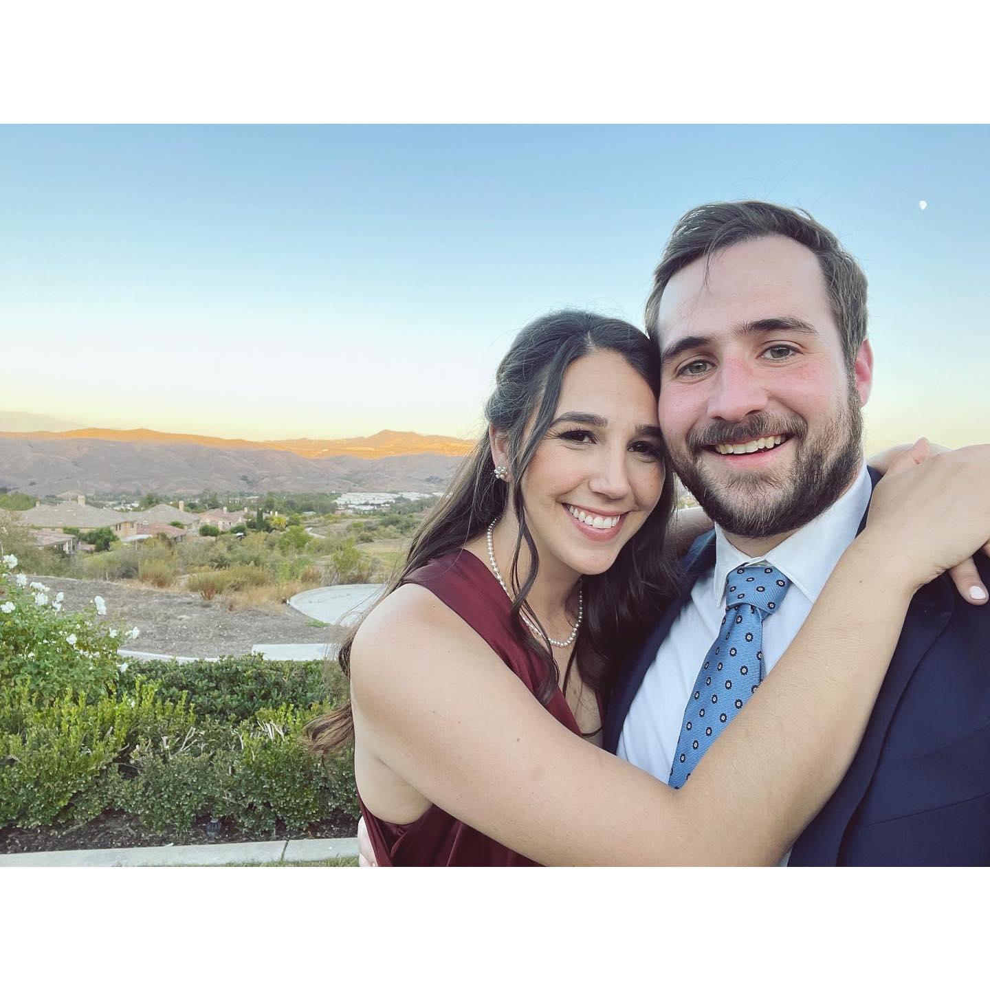Taken at  Maggie's friend Sarah's wedding. So excited that Sarah gets to be part of our day too!