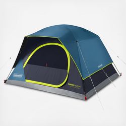 Coleman, Skydome 4-Person Dark Room Camping Tent | Zola