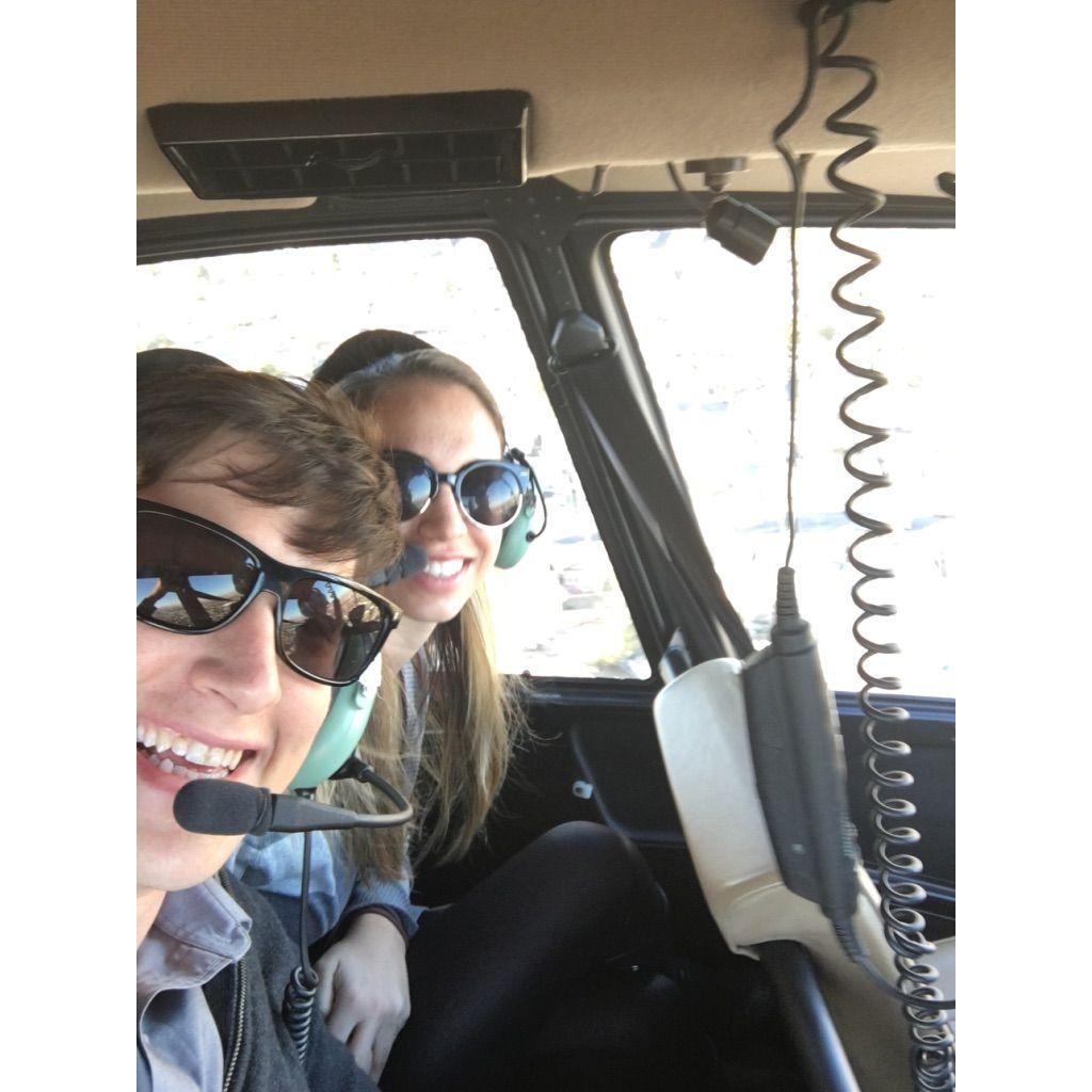 2016 -  Las Vegas: Trip in a helicopter that we funded by winning big playing craps.