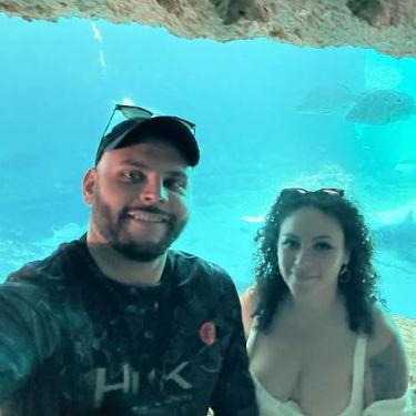 Just him and I in the Bahamas!!
