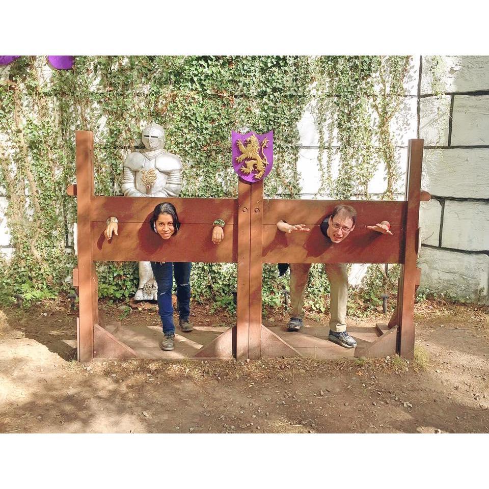 At King Richard's Fair. 2017