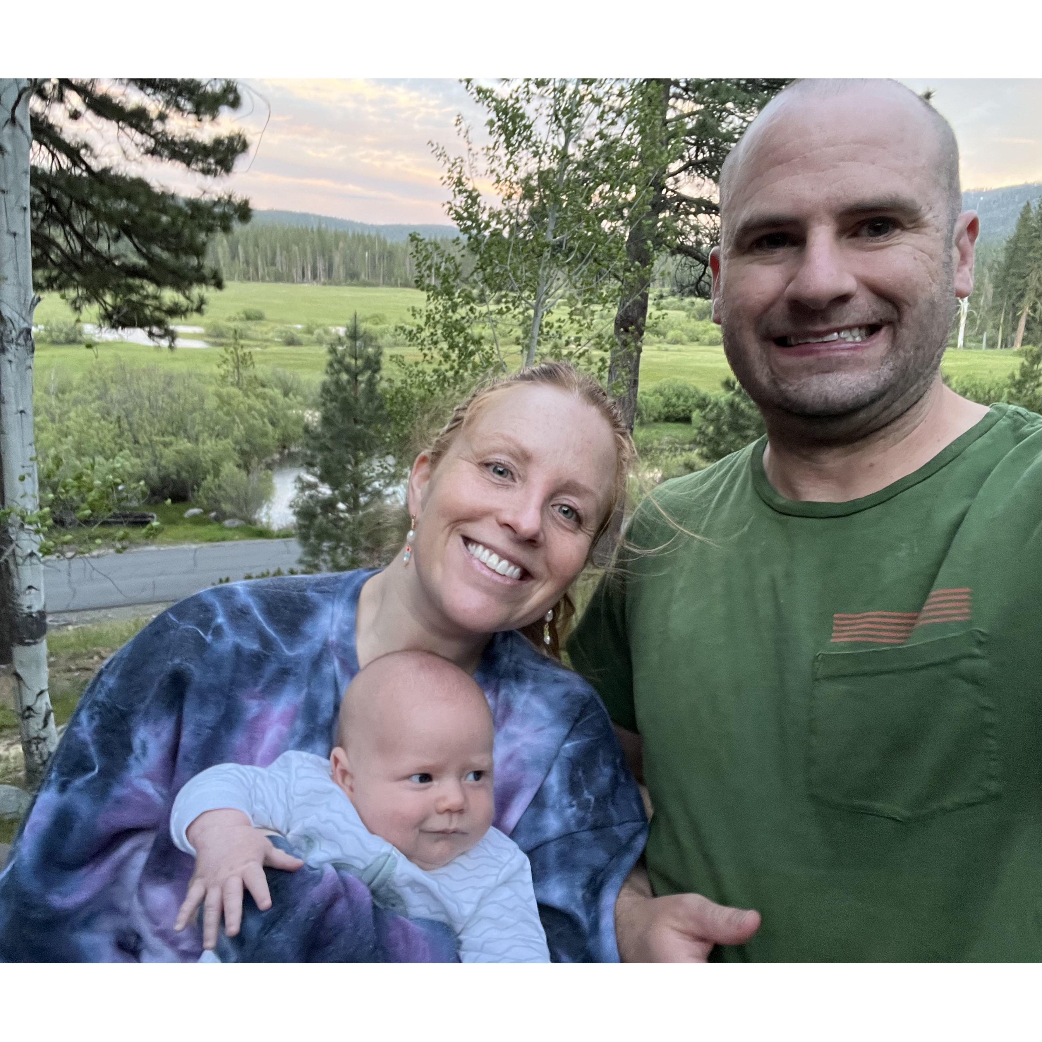 Family photo with River