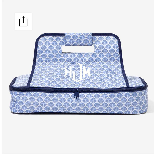Monogrammed Casserole Carrier
